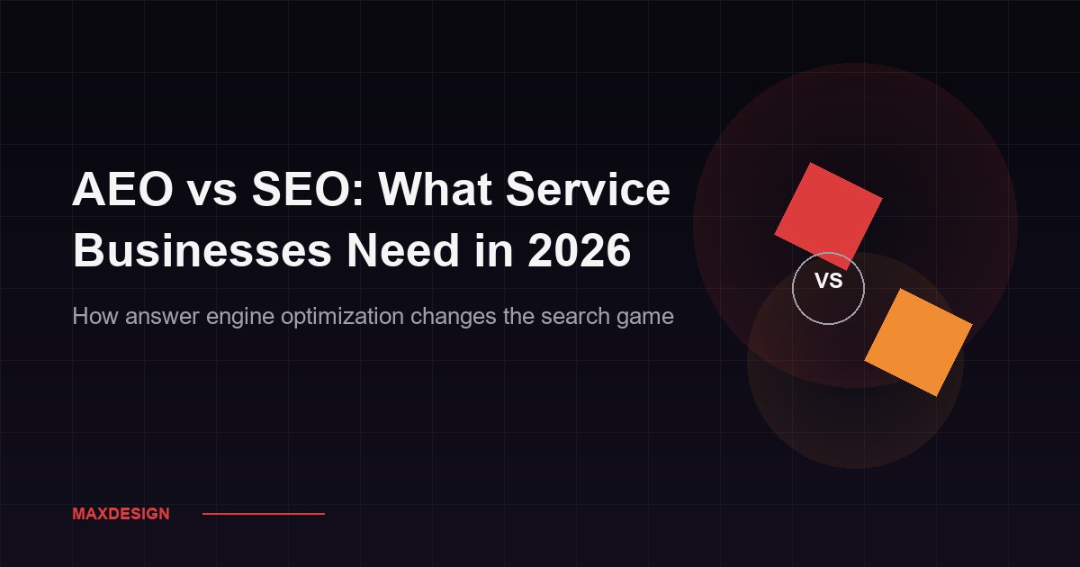 AEO vs SEO: What Service Businesses Need to Know in 2026